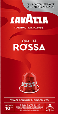 10 aluminum capsules CREMA E GUSTO CLASSICO Lavazza compatible Nespresso 