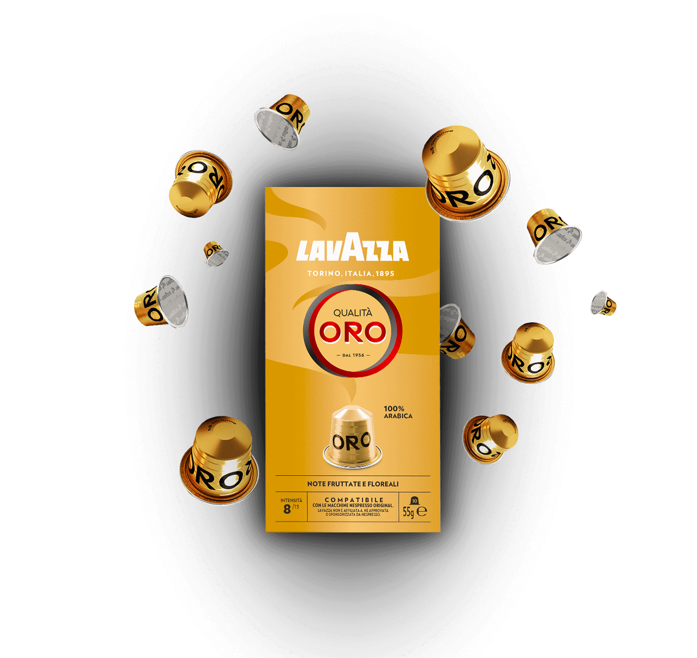 Qualità Oro - Capsules Lavazza compatible with Nespresso* Original