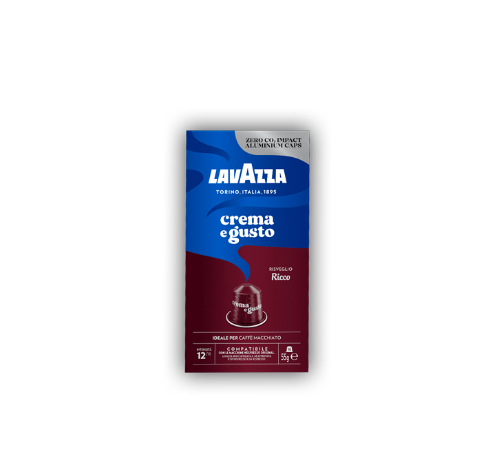 Crema e Gusto Ricco - Capsules Lavazza compatible with Nespresso