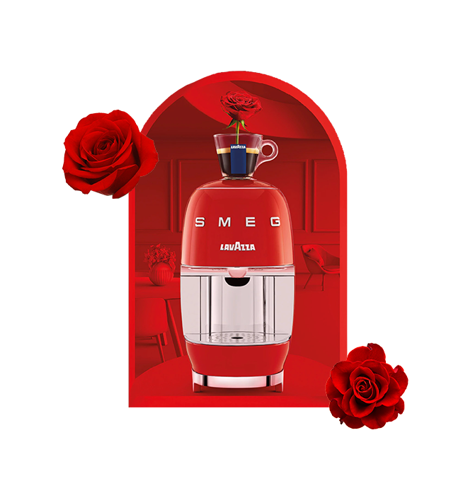 Lavazza A Modo Mio Tiny Coffee Machine, 1450 W, 0.75 Litre with 64 Lavazza  Quality Red Capsules Included Nera Red : : Home & Kitchen