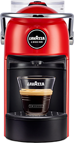 Lavazza A Modo Mio Tiny Coffee Machine, 1450 W, 0.75 Litre with 64 Lavazza  Quality Red Capsules Included Nera Red : : Home & Kitchen