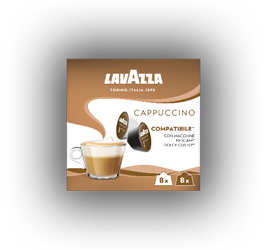 LAVAZZA CAPPUCCINO Dolce Gusto Compatible Coffee Capsules Pods Box