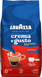 Caffè espresso classico in grani Lavazza Crema e Gusto