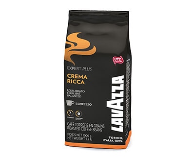 Crema Ricca Coffee Beans for Vending Machines | Lavazza