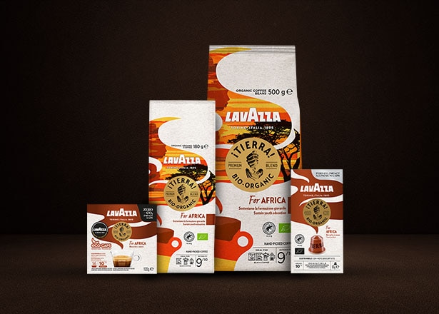 Café molido LAVAZZA Tierra For Africa Organic 250 g - Devoto Hnos